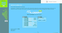 Desktop Screenshot of pphlogger.phpee.com