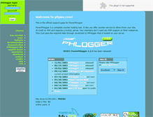 Tablet Screenshot of pphlogger.phpee.com